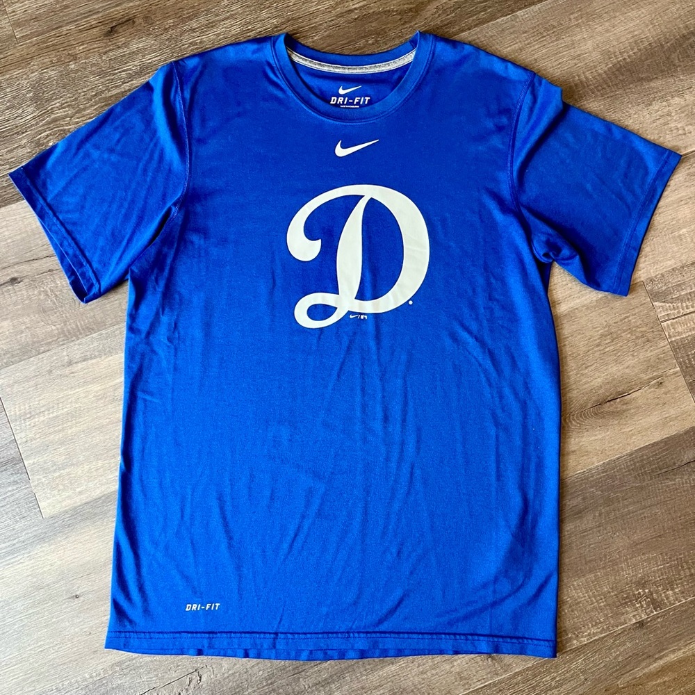 Nike Royal Blue Dodgers Dri-FIT Tee